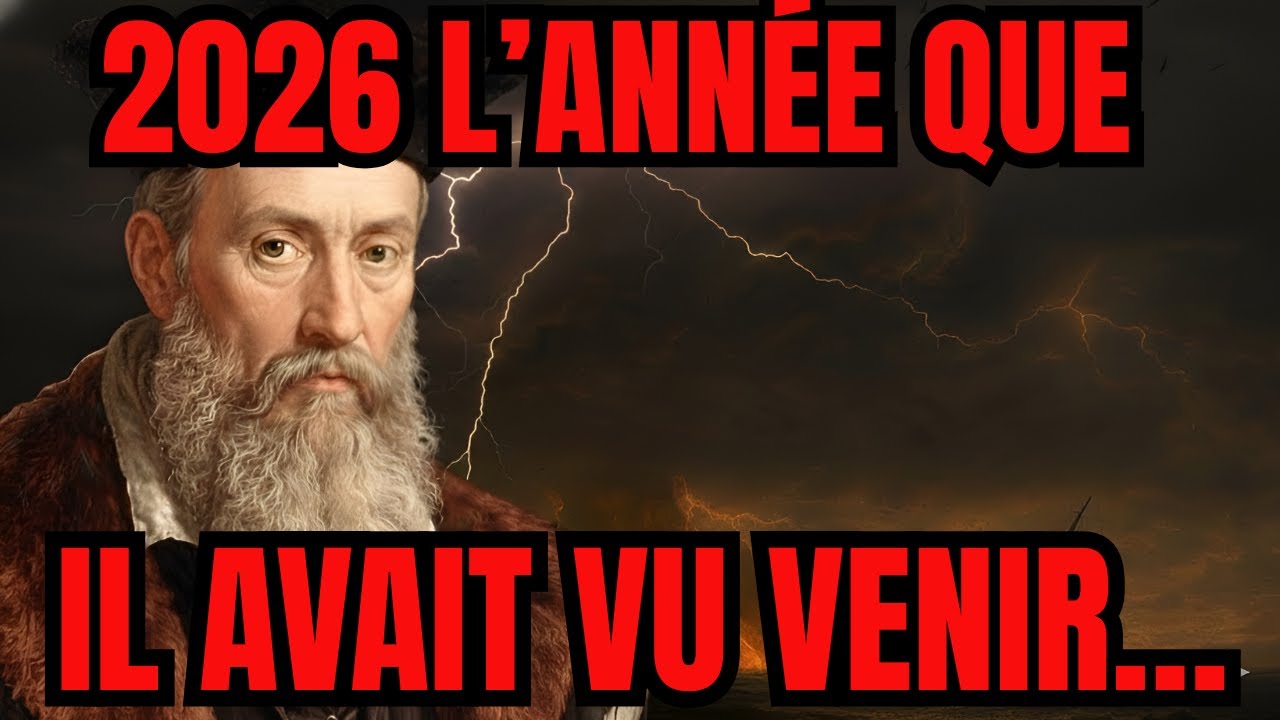 NOSTRADAMUS LE SAVAIT DÉJÀ : VOICI CE QU’IL A PRÉDIT POUR 2026