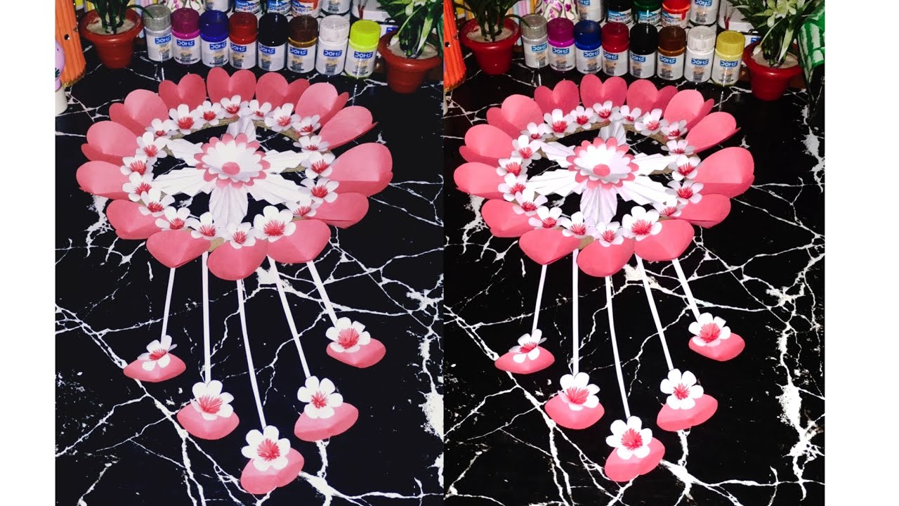  Cardboard and paper flowers design ideas 🥰✨❤️#craft#music#videos🥰✨❤️