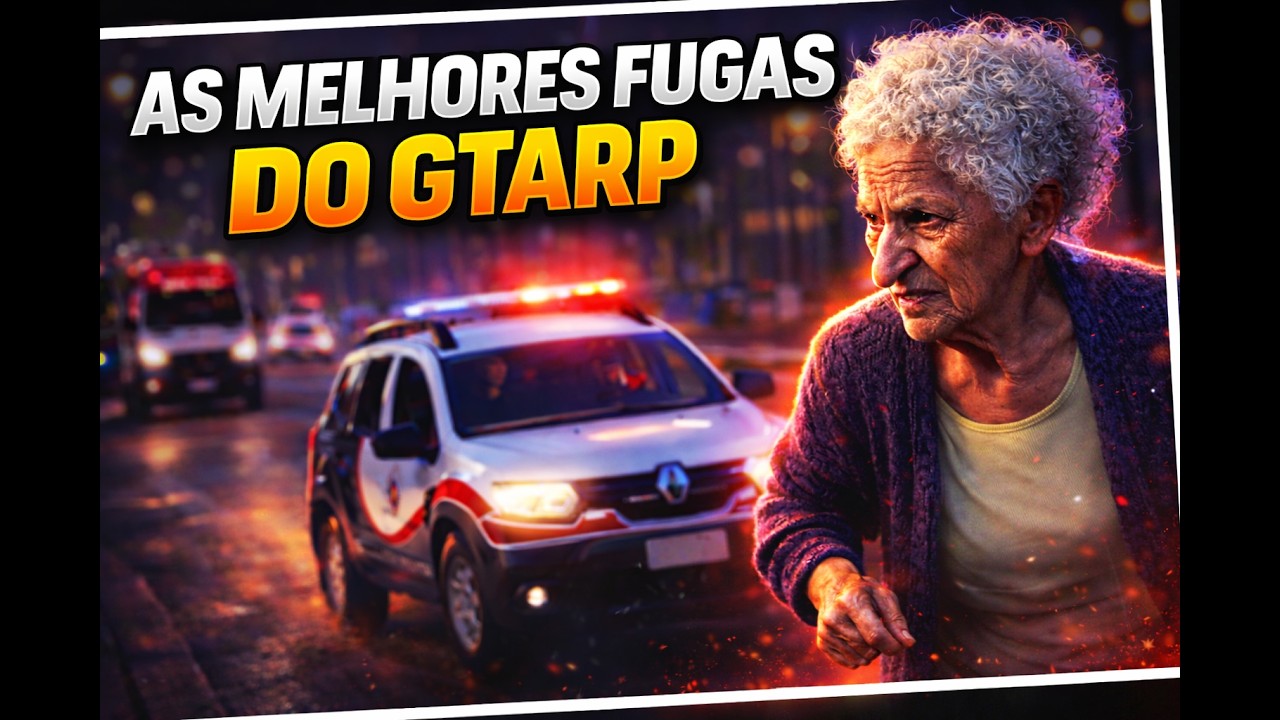 As Melhores fugas da Polícia - Cidade Piritubarp gtarp