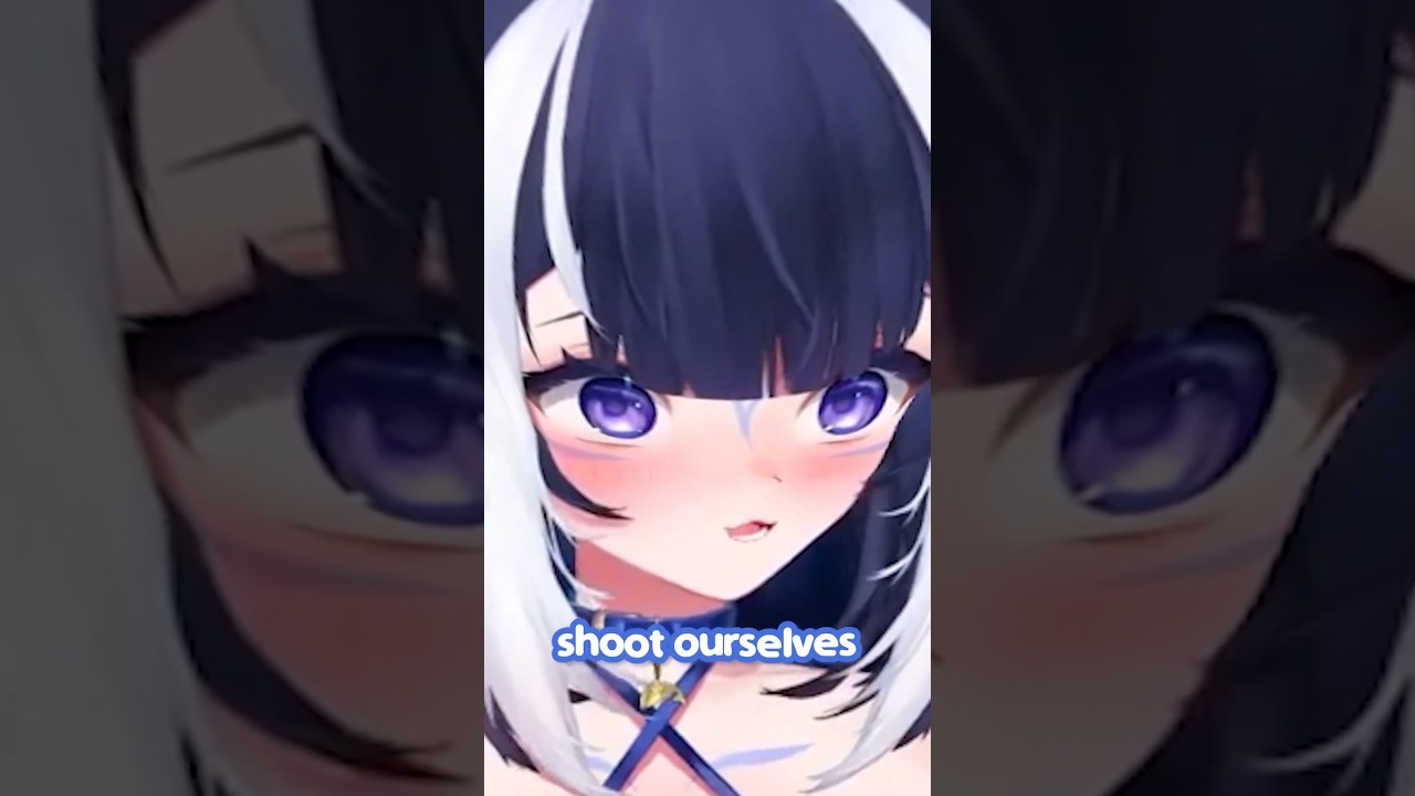 Lily Shot Herself by Accident #vtuber #shylily #shorts #funny