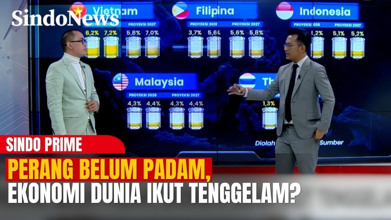 EKONOMI DUNIA TERANCAM! Perang Tak Kunjung Usai, Pemerintah Diminta Siapkan Kebijakan Darurat |