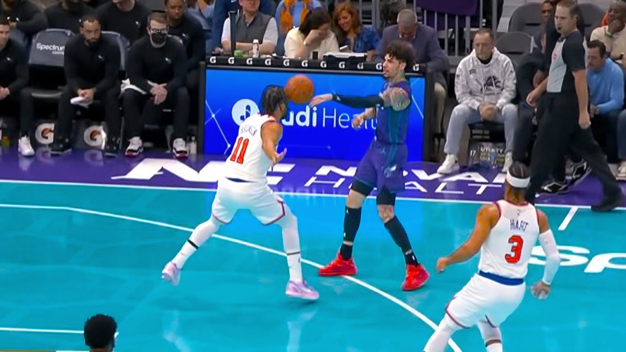 LaMelo Ball&rsquo;s Streetball Playstyle Is HUMILIATING the NBA&hellip; 🤯