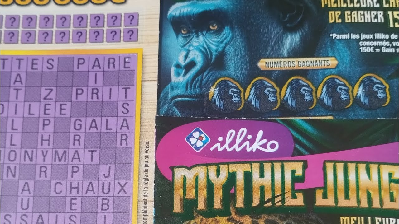 2 mythic jungle et 1 méga mots croisés 