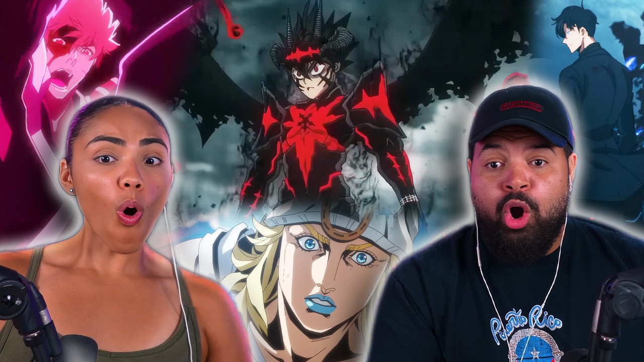 МЫ К ЭТОМУ НЕ БЫЛИ ГОТОВЫ!! 😱 Реакции на трейлеры: Black Clover, Bleach, Solo Leveling и JoJo Ste...