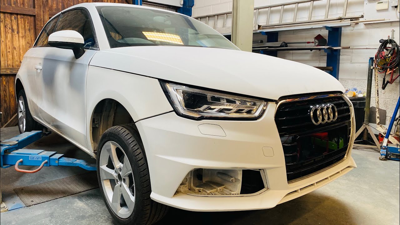 REPAIRING A CRASH DAMAGED AUDI A1 FROM COPART SALVAGE AUCTION