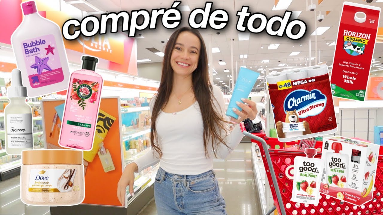 Abasteciendo TODA Mi Casa: Cocina, Ducha, Baños | Compra Conmigo TARGET VLOG ★