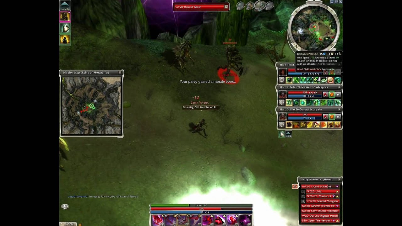 Guild Wars Walkthrough M+B Nightfall #17 Ruins of Morah (+Music)  (1/1) [Normal Mode]