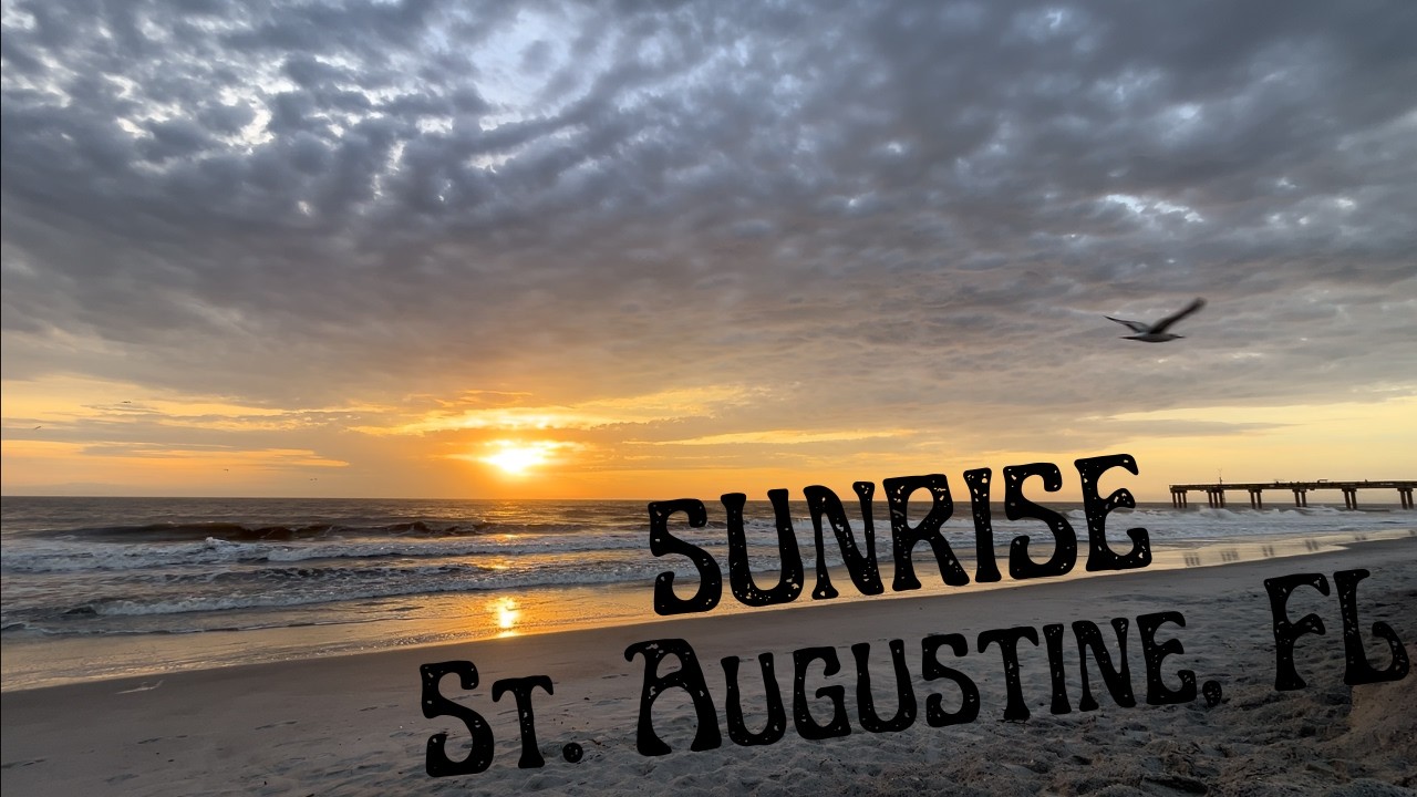 Beach Sunrise 3.16.26 St. Augustine Florida