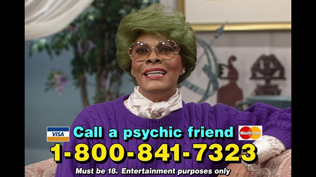 Psychic Friends Network 1992 - Dionne Warwick