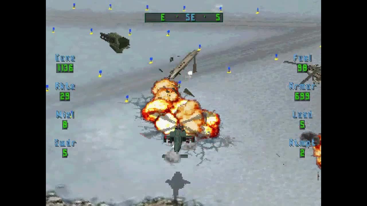 Soviet Strike ... (PS1) Gameplay