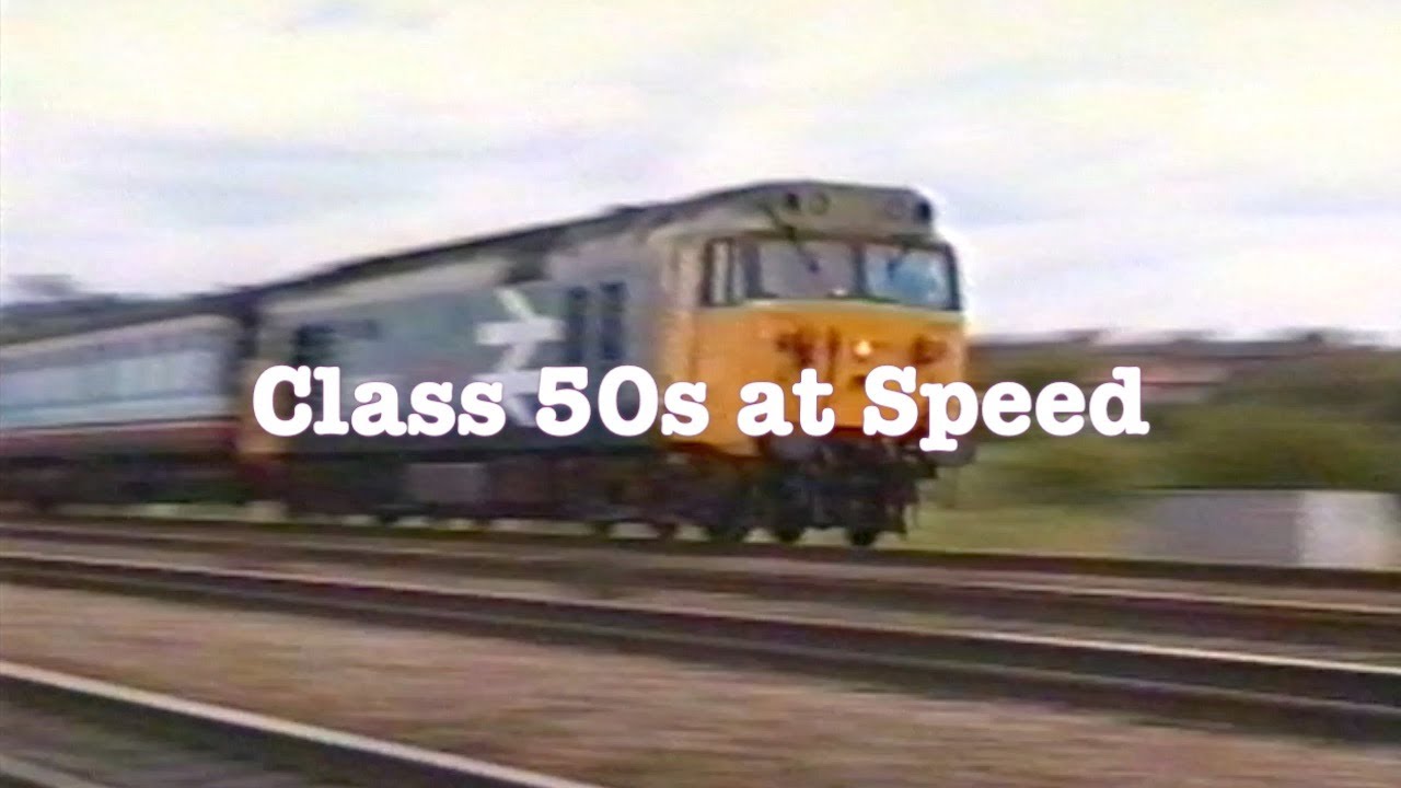 British Rail Class 50s at speed!