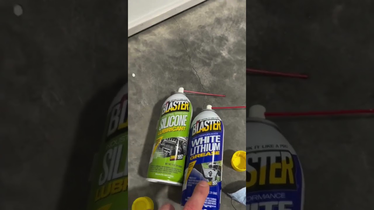 What Is the Best Lubricant for Garage Doors? | White Lithium vs Silicone Comparison