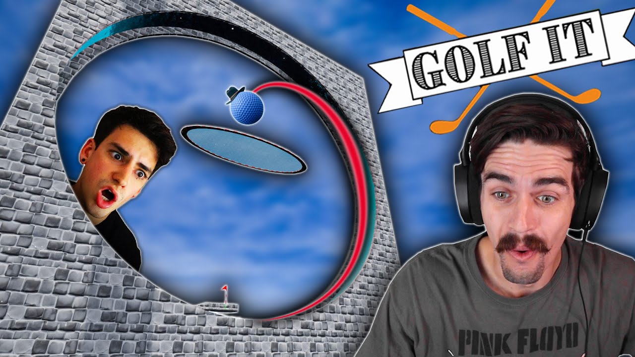 AMAZING MINI GOLF CUSTOM MAP with @Sam Tabor Gaming (Golf It)