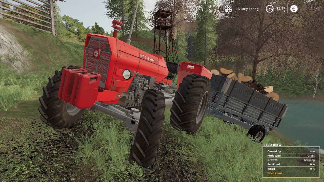 FS19 UTH Mapa ep#9 IMT 577 Prodaja iscepanih drva