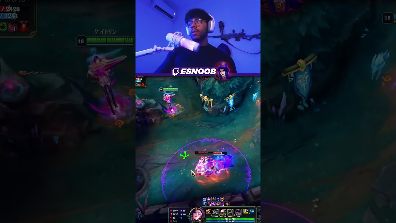 Tutorial como dar dano de Caitlyn atualizado 2025 4k #leagueoflegends