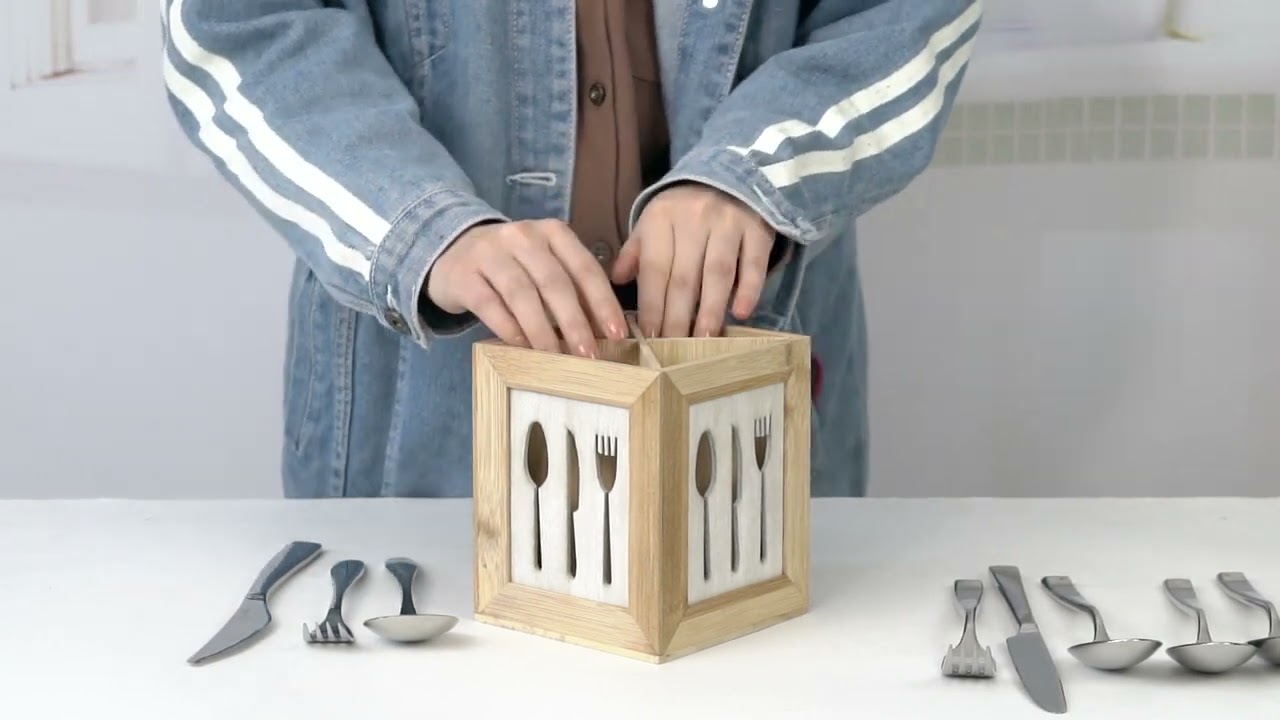 Knife & Fork Storage Box  Meega Home Deco