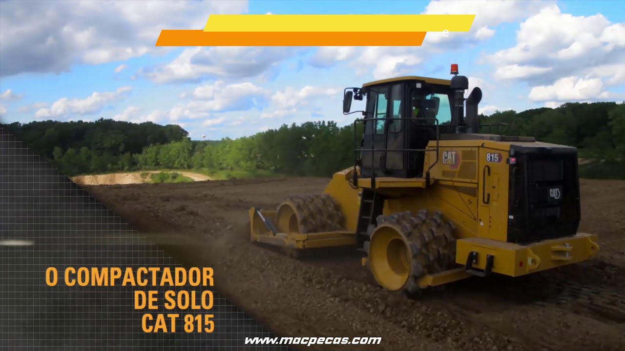 Compactador de Solo Cat 815!