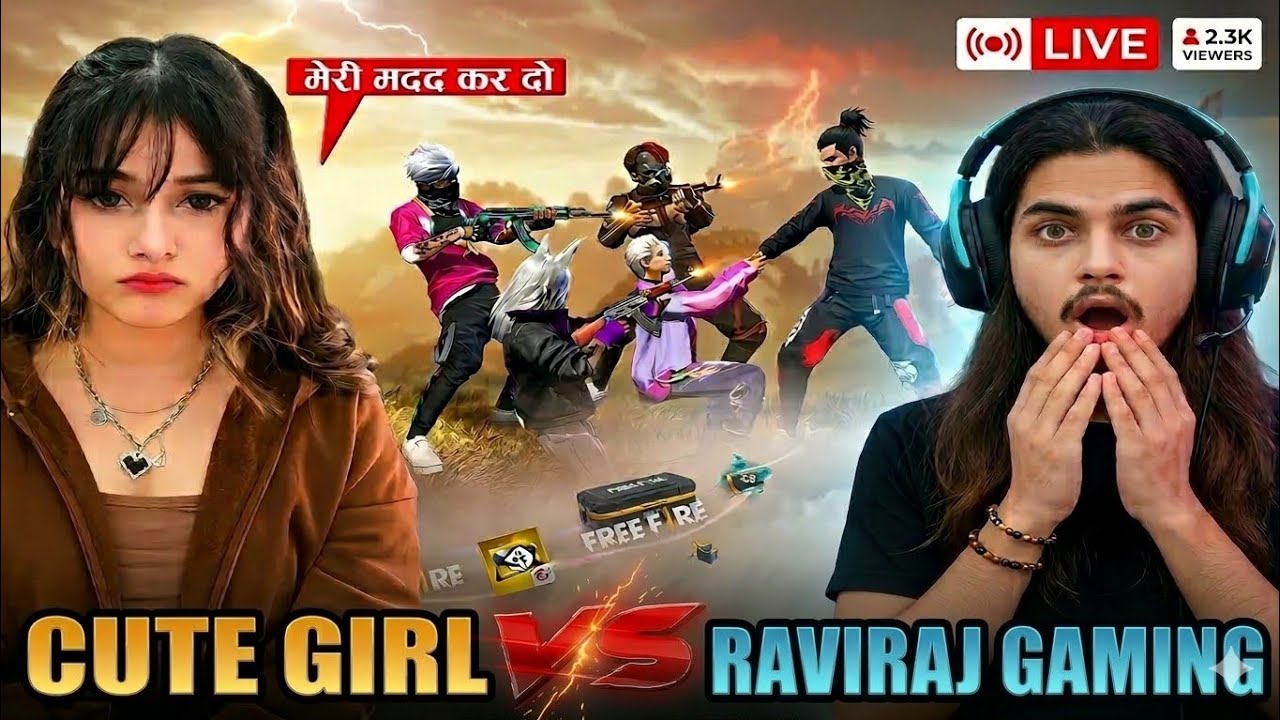 CUTE GIRL KI PUKAR! 😭 Pura Map Saaf Kar Diya Raviraj Army Ne! 🔥 B2K Style LIVE