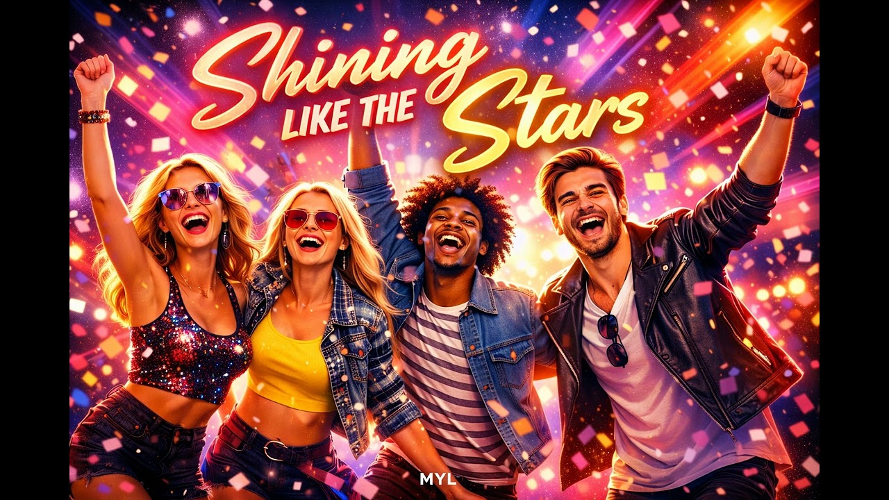 Shining Like the Stars ( Upbeat Pop Song )