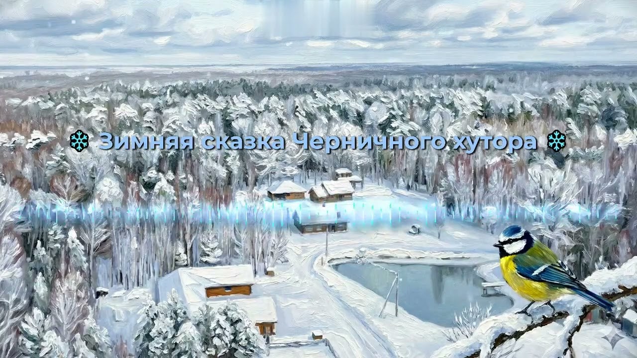 ❄️ Зимняя сказка Черничного хутора ❄️