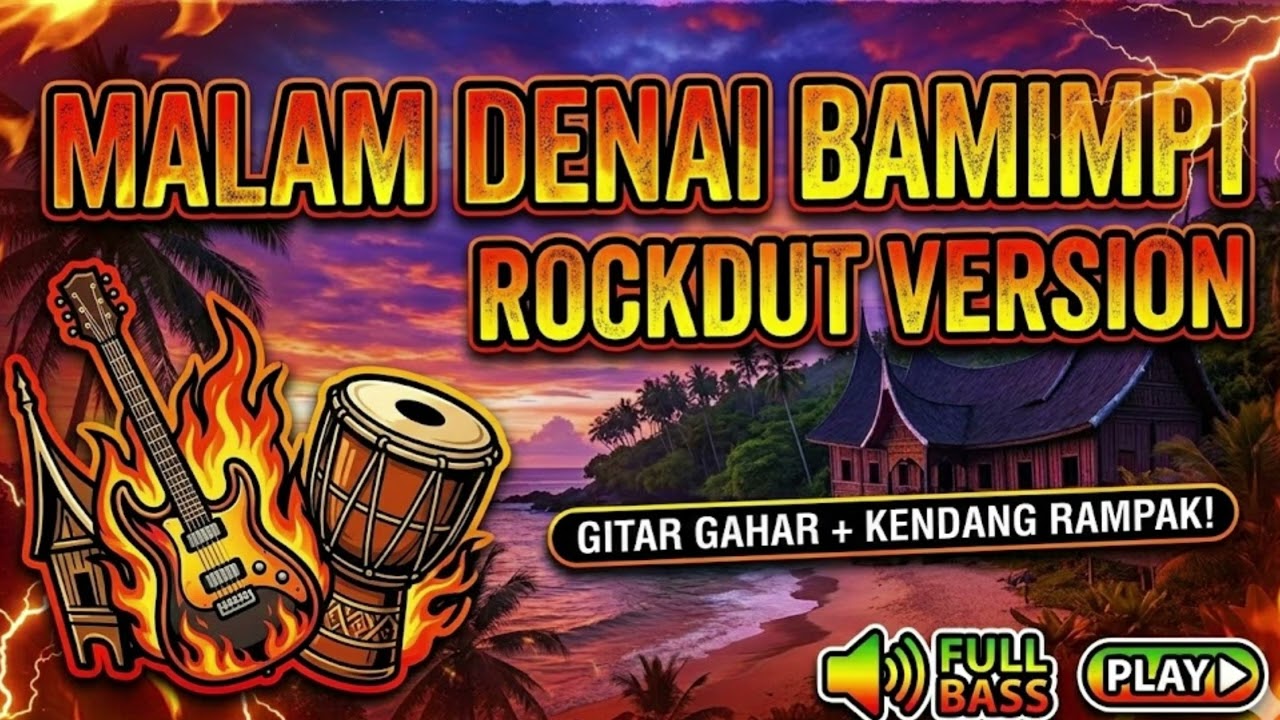 MALAM DENAI BAMIMPI - ROCKDUT VERSION (Full Kendang Mantap) Viral Terbaru 2026!