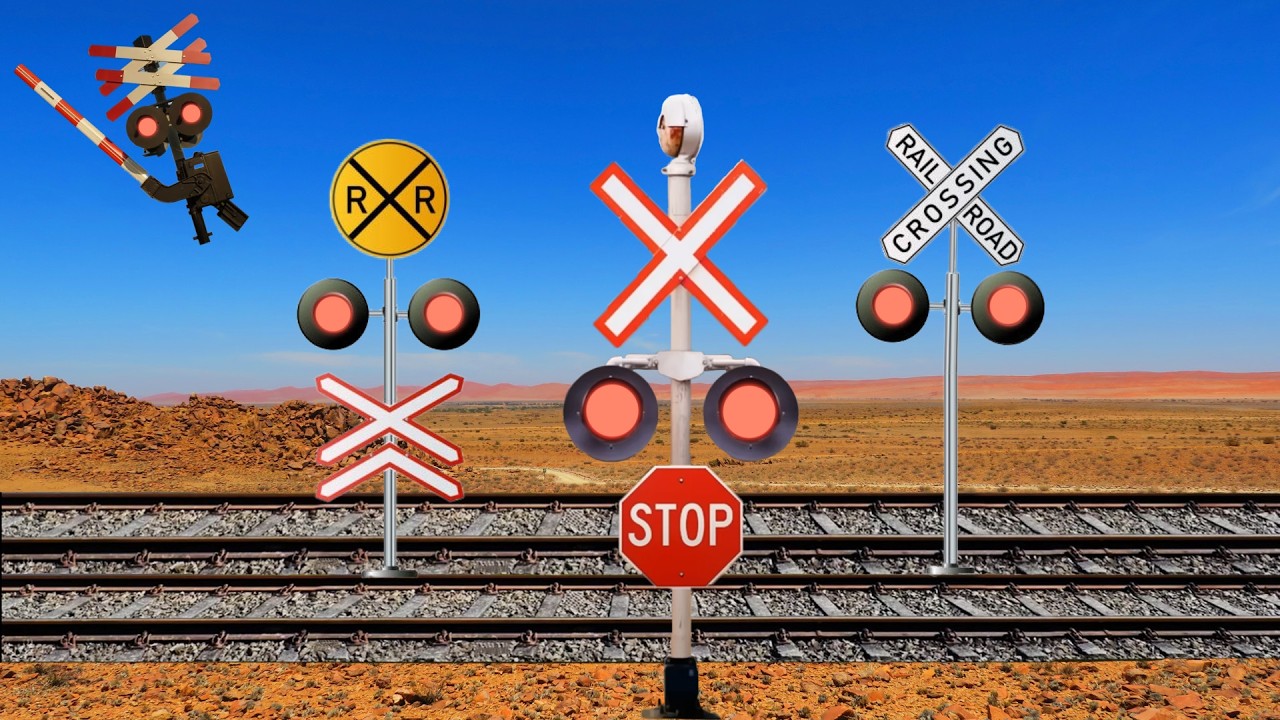 【踏切アニメ】仲間に入りたいふみきりカンカン 😀😀😀 A railroad crossing you'd like to join 😀😀😀