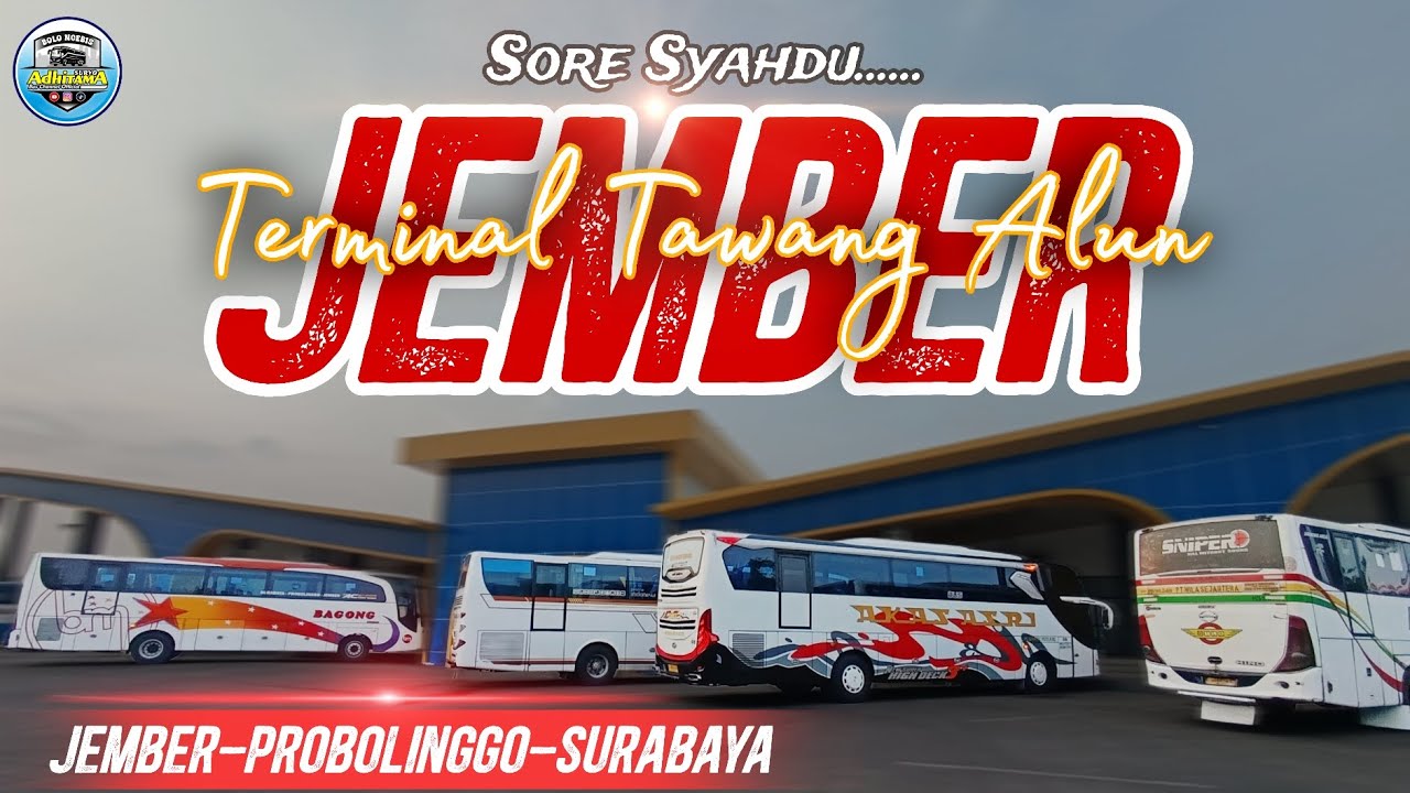 SORE SYAHDU TAWANG ALUN JEMBER‼️ JEMBER-PROBOLINGGO-SURABAYA #bismania #bismaniacommunity 