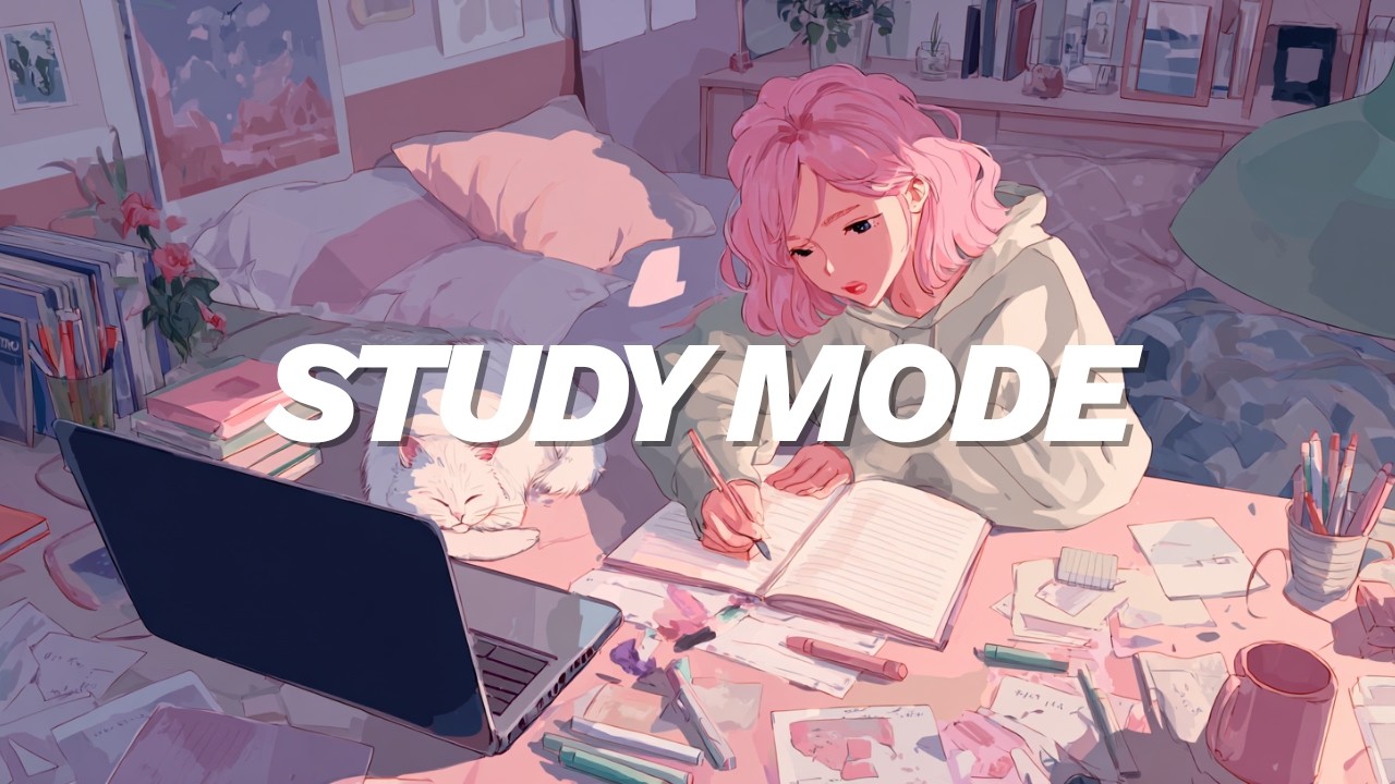 Deep Focus Lofi 📚 Neutral Study Beats for Long Sessions (2 Hours)