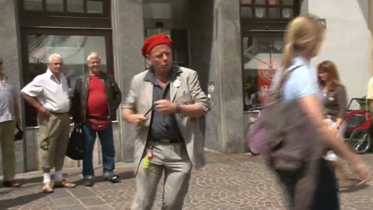 Der Straßenclown