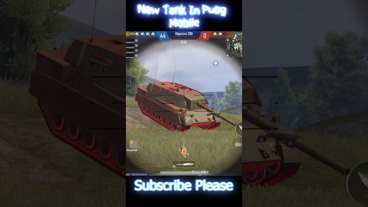 Tank Mode in Pubg Mobile #bgmi #pubgmobile #tank #update #newevent