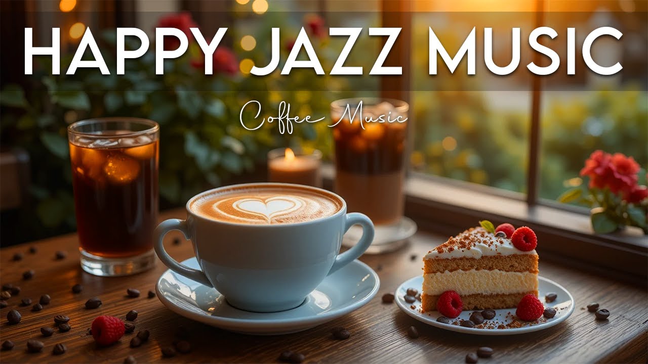 Happy Jazz Music ☕ Bossa Nova Coffee Vibes for Good Mood, Study Focus and Relaxing Morning
