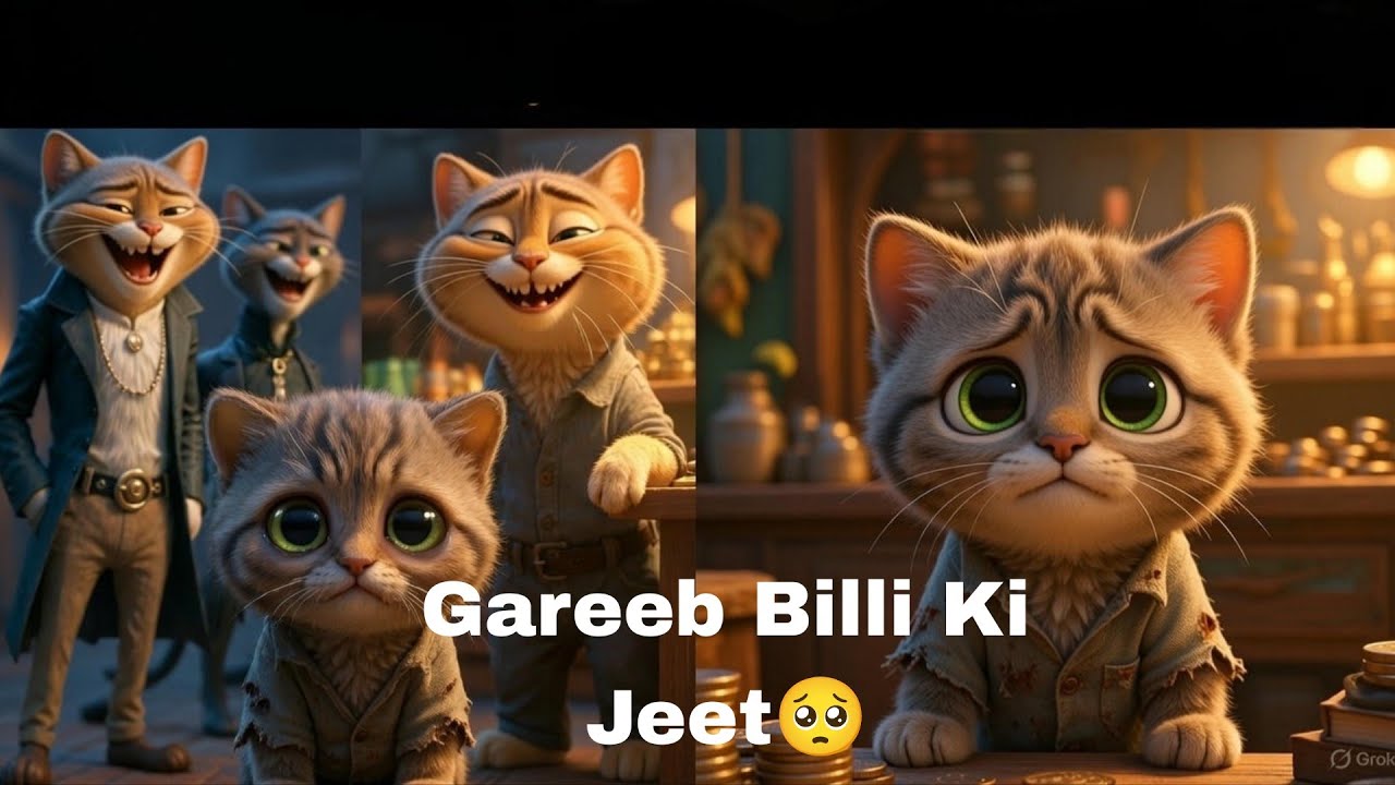 Billi Ki Kahaniyan ❤️ Gareebi, Aansoo Aur Mehnat – Full Movie Style