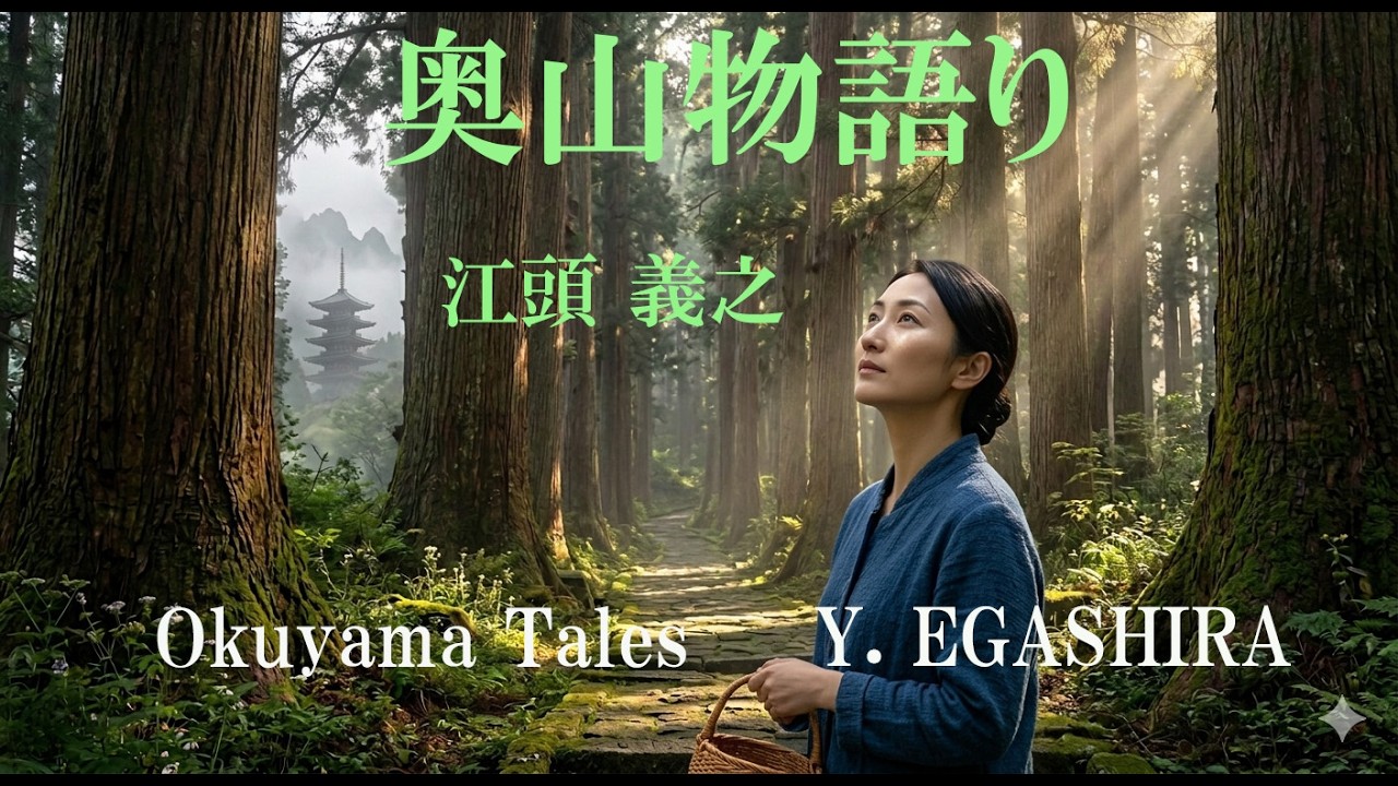 ♬「奥山物語り」作詞作曲・江頭 義之《Okuyama Tales》Poem & Composed by Yoshiyuki Egashira（Female Vocal）