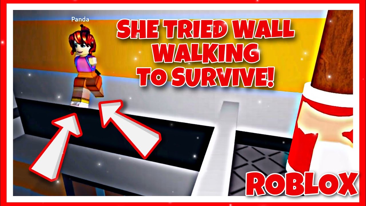 SHE TRIED WALL WALKING TO SURVIVE! Flee the Facility 🔨 | ROBLOX