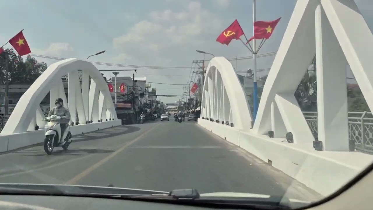 Tuyến đường trung tâm TP tây ninh ngã ba linh sơn đến dốc cây me , cầu quan || Châu ngọc vlog&bonsai