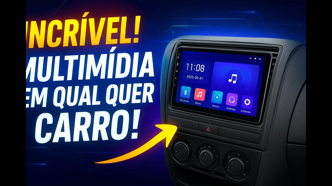 Central multimídia chinesa ✅️