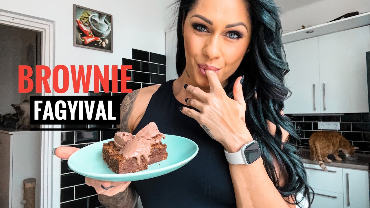 Brownie fagyival