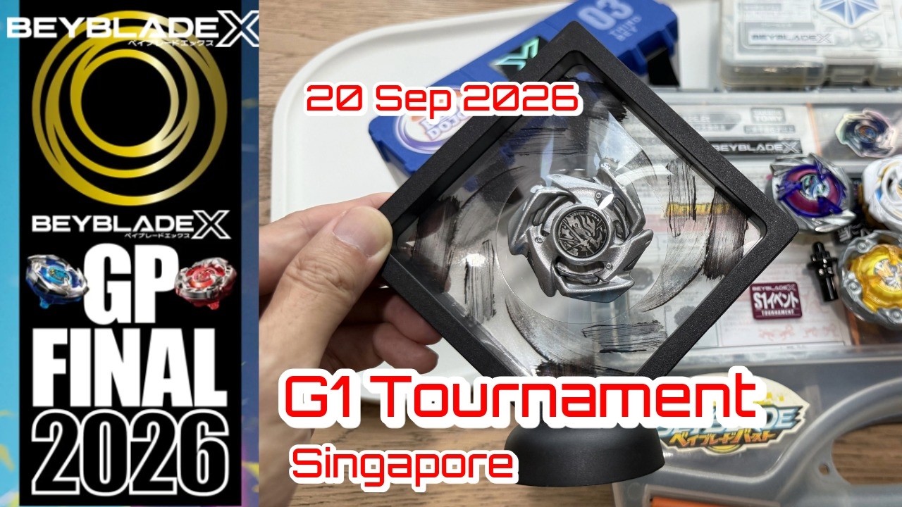 How these 3 combos survive in a G1 / Grand Prix (GP) 2026 Official Tournament | Beyblade X Singapore