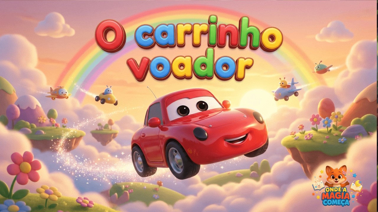 O Carrinho Voador - #historiainfantilparadormir #livrosinfantis#historinha#infantil