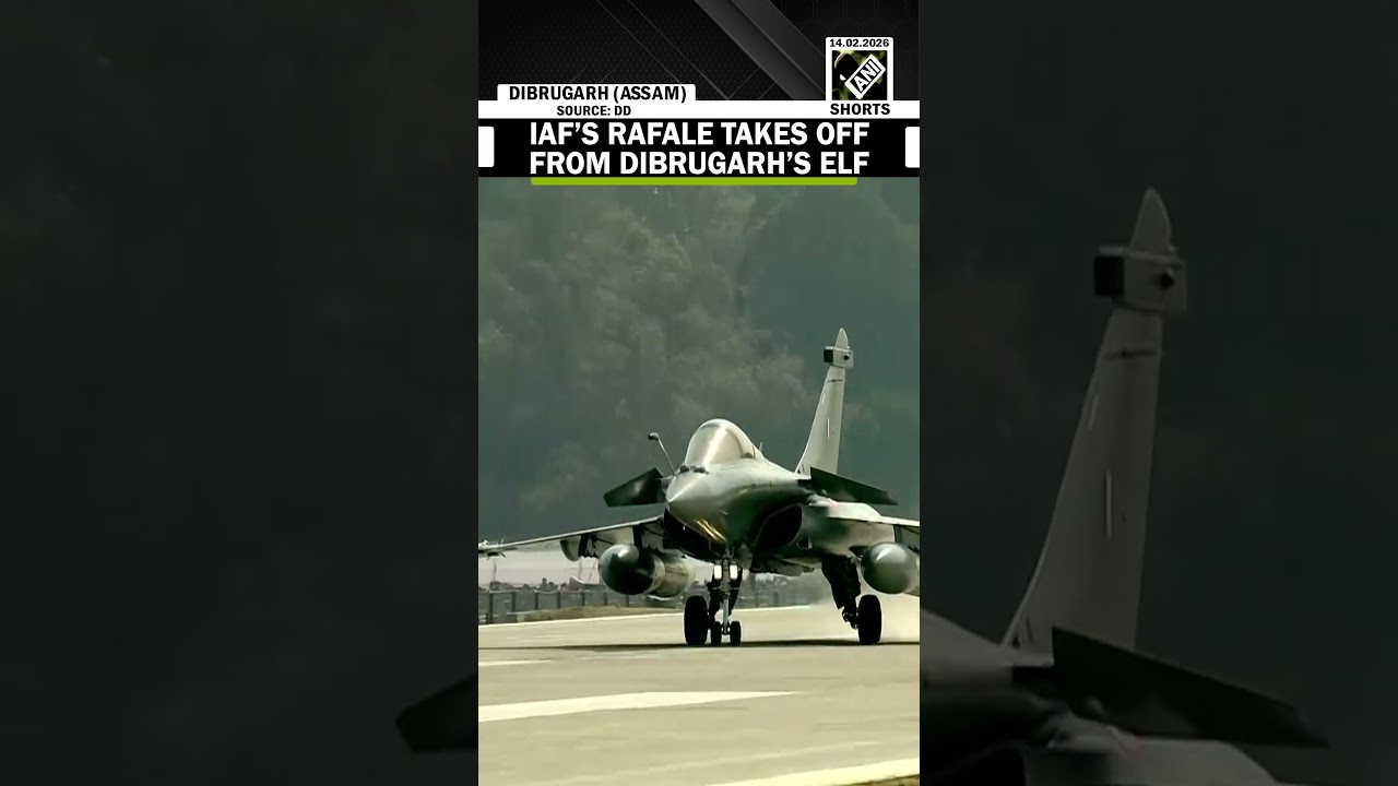 IAF&rsquo;s Rafale majestic take off from Moran Bypass&rsquo; Emergency Landing Facility in Dibrugarh