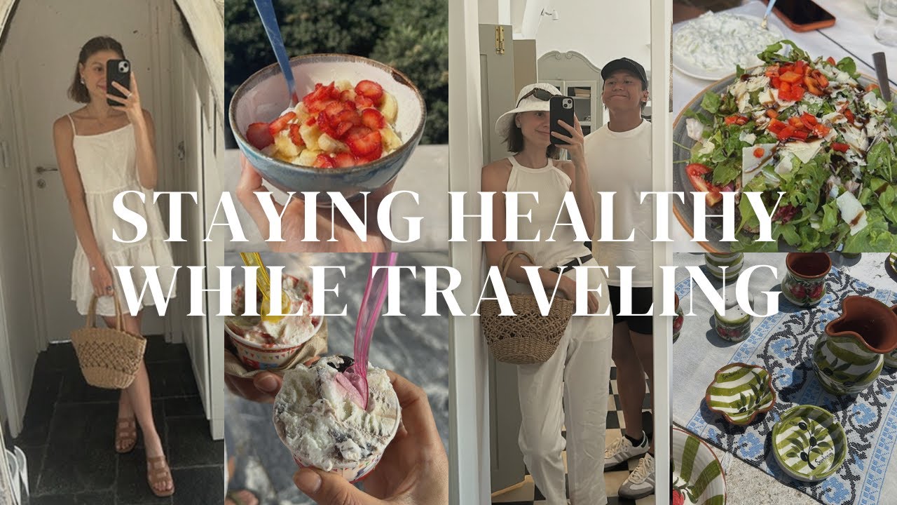 5 tips for staying healthy while traveling✈️