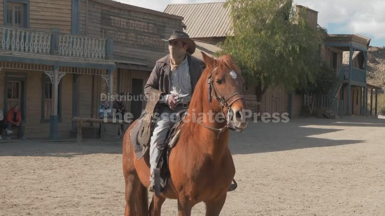 Horses steal the show at immersive Wild West experience in Spain ++REPLAY++