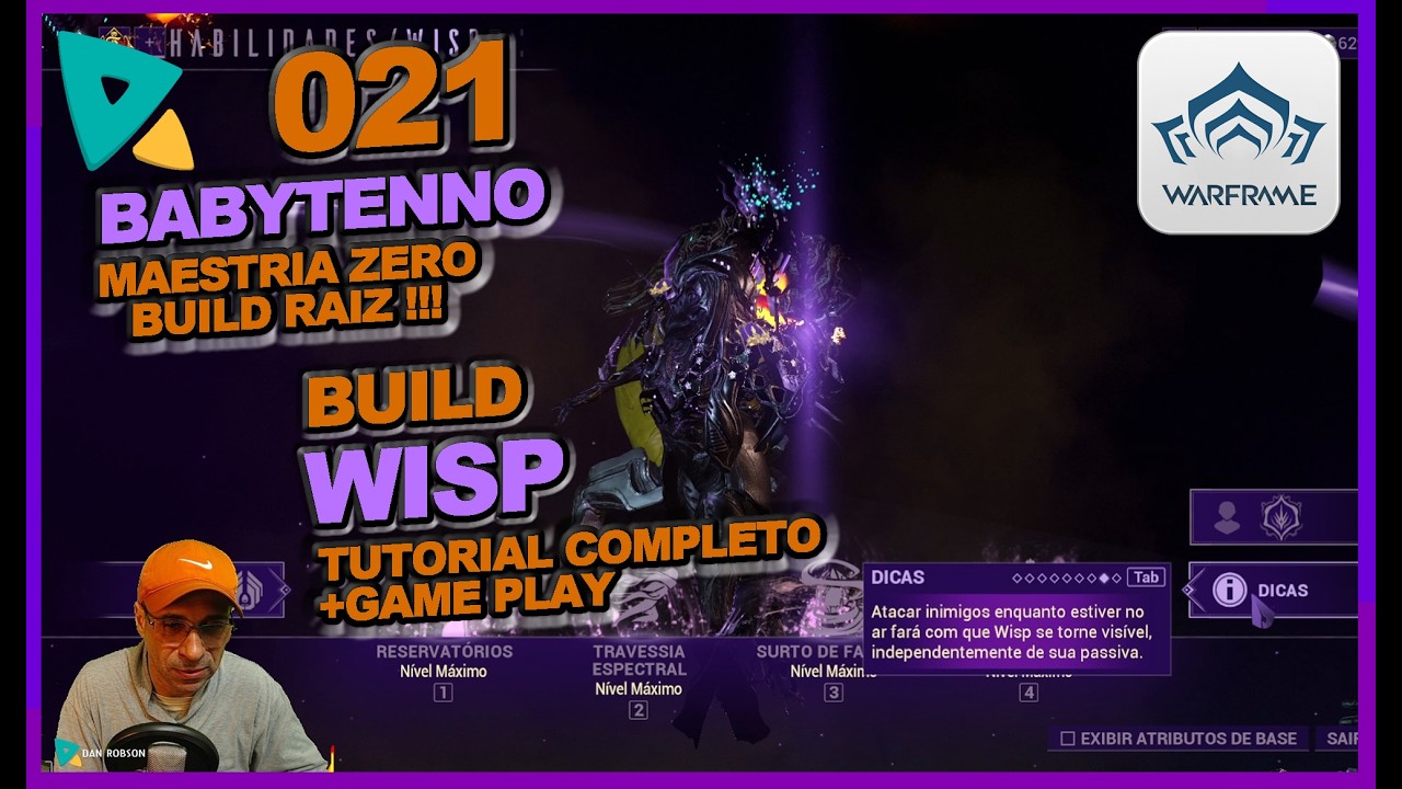 #warframe - BabyTenno 021 Build WISP - Build Raiz sem Arcontes sem Helmint !! + Game Play !!!