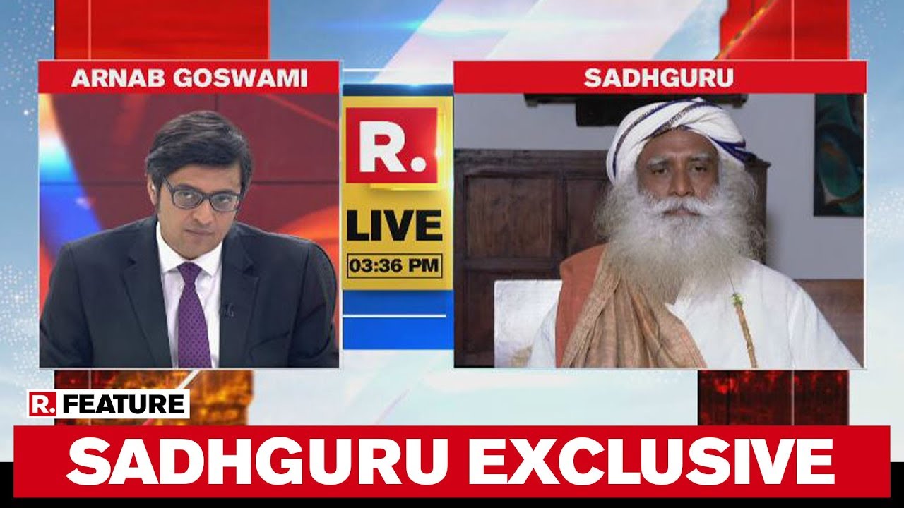 Sadhguru Speaks To Arnab Goswami For Republic TV's Awareness Campaign As India Observes Janta Curfew