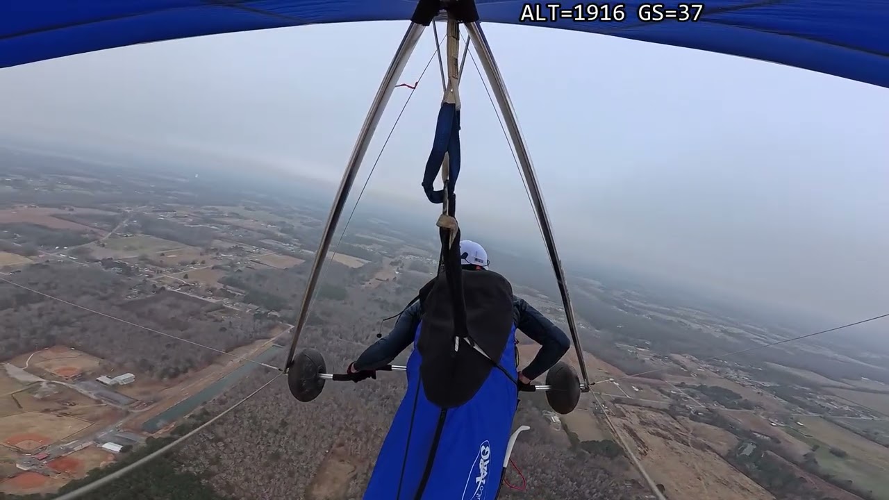 Cloudy Christmas day flight at Hazel green airfield, Dec 25, 2025