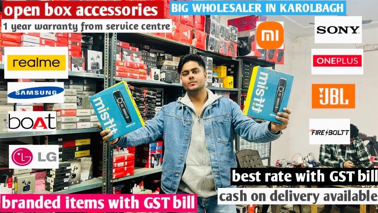 Open box accessories || 90%off in branded items with Gst bill || cod available in India 🇮🇳 best rate