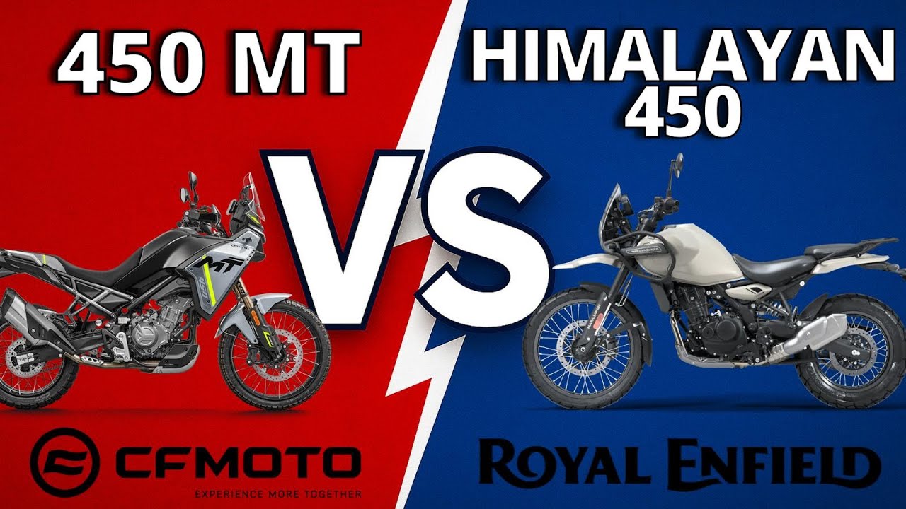 CF Moto 450 MT VS. Royal Enfield Himalayan 450