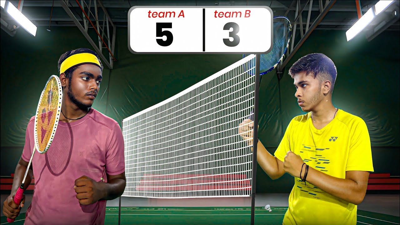 PRO Player vs NOOB Player | Badminton Challenge 