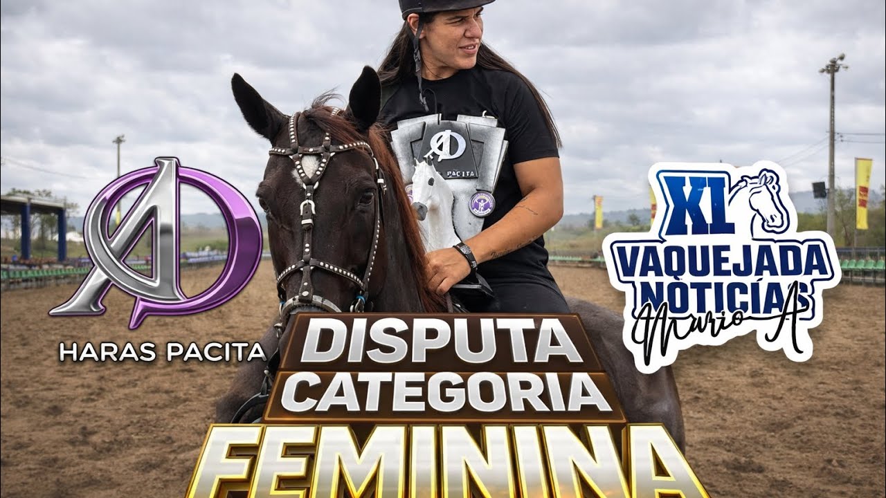 🏆 DISPUTA CATEGORIA FEMININA | ETAPA ACQM NO HARAS PACITA | VAQUEJADA AO VIVO