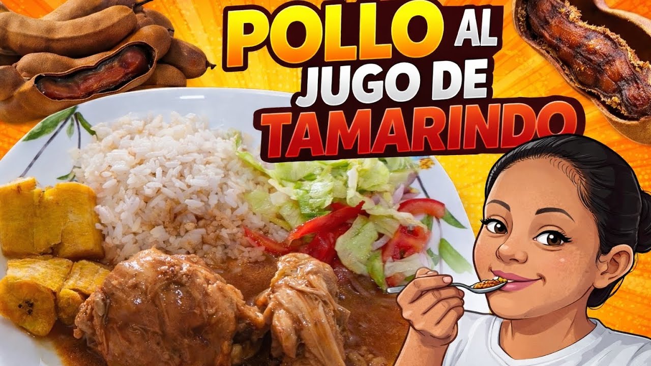 Pollo al Jugo de Tamarindo | Receta Casera Jugosa y Fácil